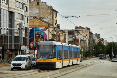 Bulgaristan 'ın Sofya kentindeki tramvay