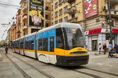 Bulgaristan 'ın Sofya kentindeki tramvay