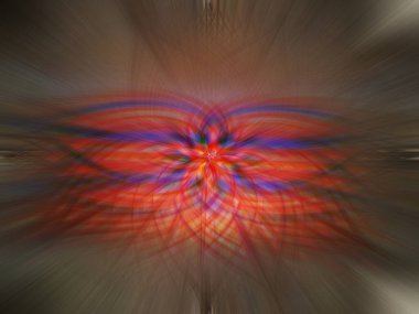 Çarpık Işık İplikleri Arkaplanı. masaüstü duvar kağıdı Renkli Işık, soyut Bükülmüş iplikler arkaplanı