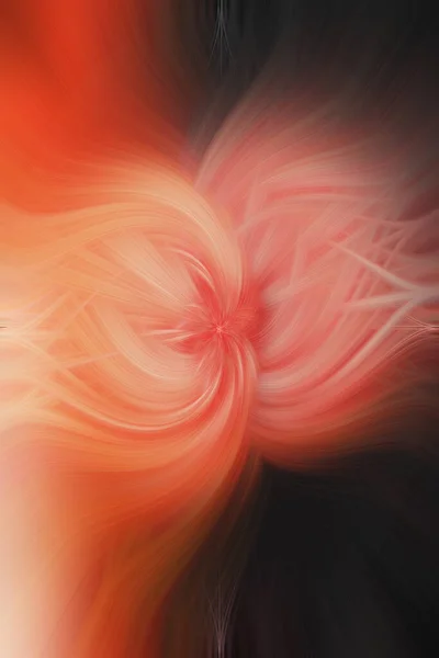 Abstrakcyjny Efekt Skręconych Włókien Świetlnych Tło Spiralą — Zdjęcie stockowe