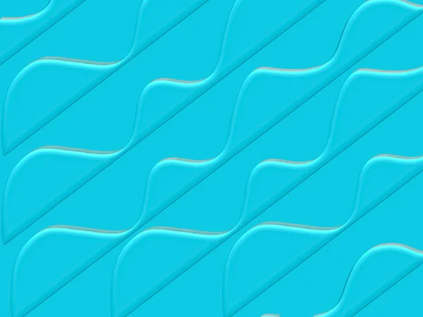 Illustration Aqua Waves Background — Stock Photo, Image