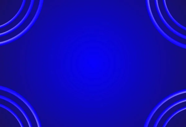 Una Representación Fondo Abstracto Azul Con Círculos —  Fotos de Stock