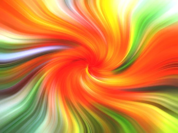 Abstract Illustration Colorful Flower Illusive Shape — Stock Photo, Image