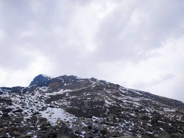 Selective Focus Mountain Landscape Clouds Manali Himachal Pradesh India — Foto Stock