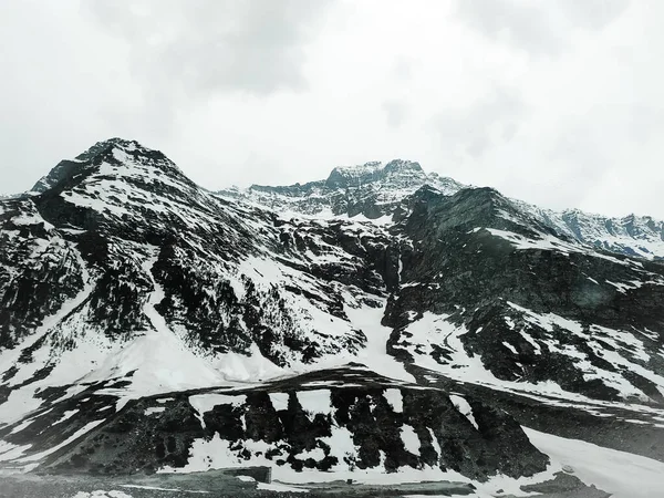 Snötäckta Berg Indien — Stockfoto