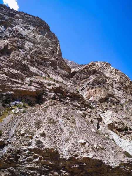 Ландшафтный Камень Голубом Фоне Неба — стоковое фото