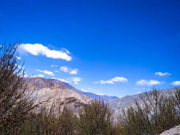 Hermosa Vista Montaña Desde Los Manzanos Himachal Pradesh India —  Fotos de Stock
