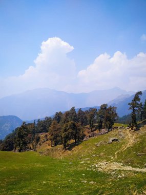 Gökyüzü ve bulutlu güzel manzara