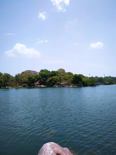 Monte Abu Nakki Vista Panorámica Del Lago Mount Abu Una —  Fotos de Stock