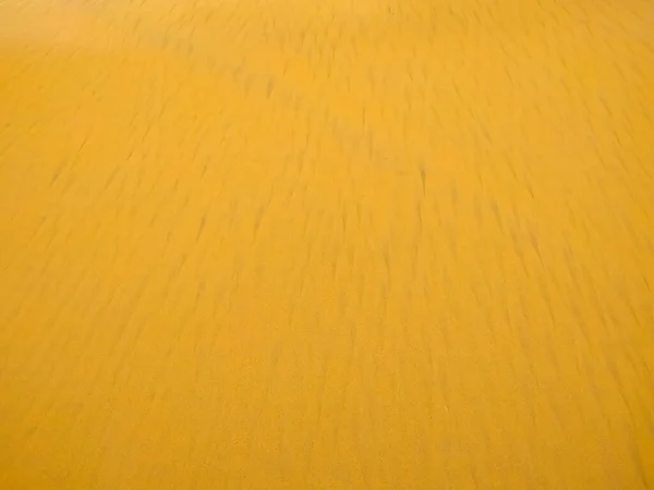 Beach Yellow Sand Wet Nature Texture Background Top View — Photo