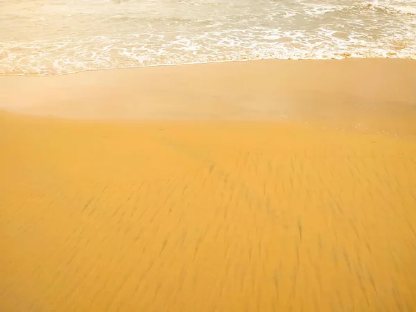 Ваве Песчаный Пляж Космического Текста Фона Концепция Праздника — стоковое фото