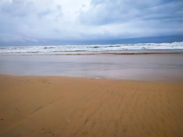 Beautiful Sand Beach Sea — Photo