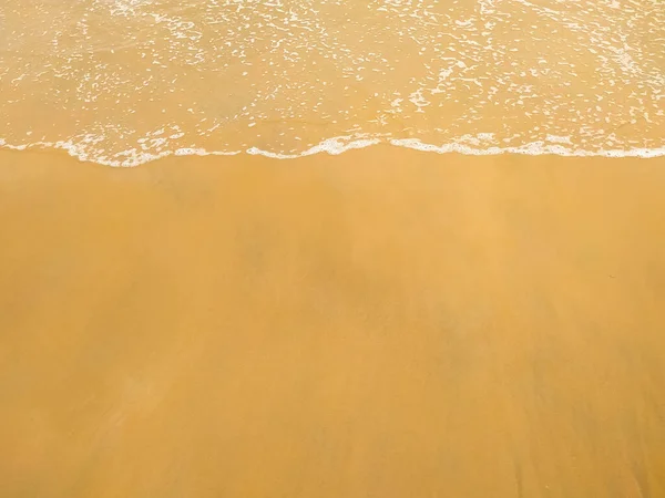 Blue Ocean Wave Písečné Pláži — Stock fotografie