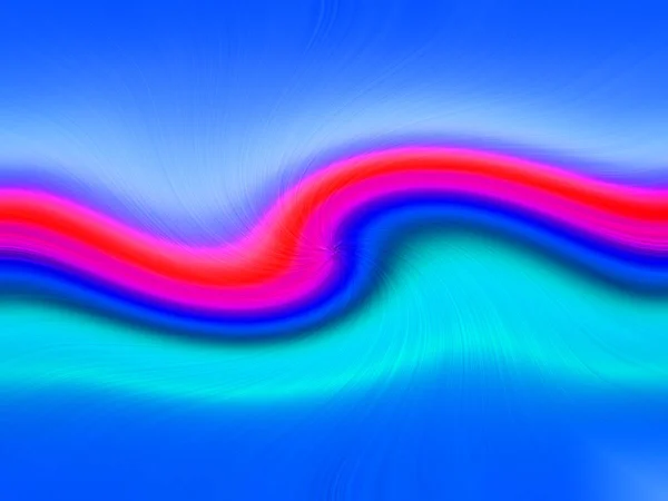 Illustration Colorful Wave Abstract Background — Stockfoto