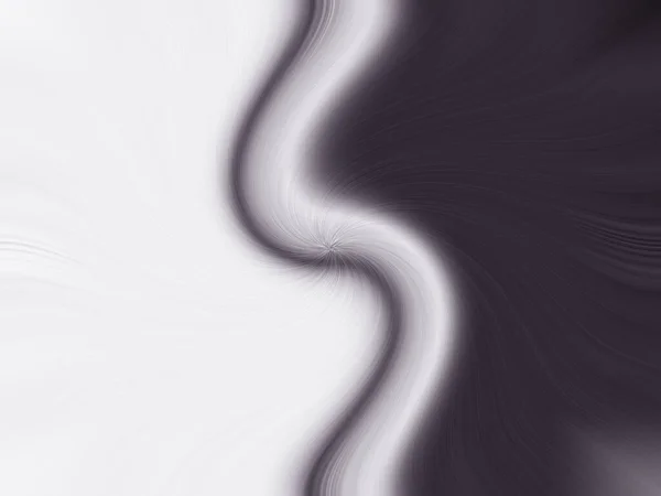 Illustration Abstract Bright Black White Wave Background — Photo