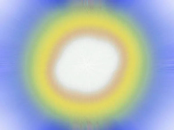 Parlak Renkli Soyut Bir Spiral Arkaplanın Boyutlu Bir Çizimi — Stok fotoğraf
