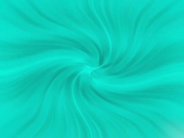 Abstract Illustration Turquoise Flower Illusive Shape — Stok fotoğraf