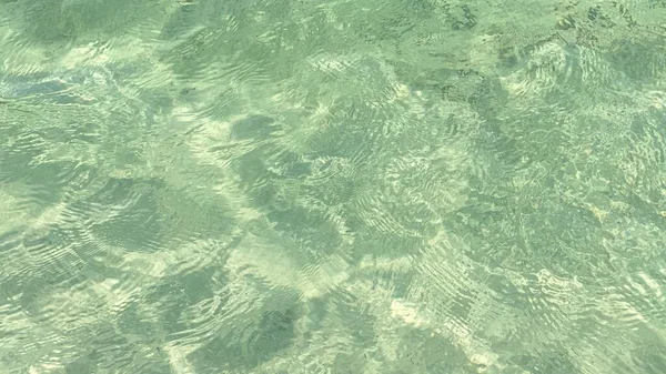 Blue Sky Azure Clear Water Mediterranean Sea — Stock Photo, Image