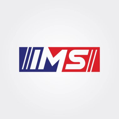 IMS Harf vektör tasarımı çizimleri
