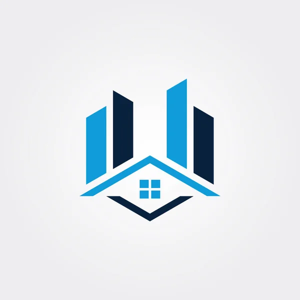 House Building Logo Vector Design Illustrations — Image vectorielle