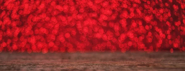 Шинный Фон Огнями Боке Выборочный Фокус Праздник — стоковое фото