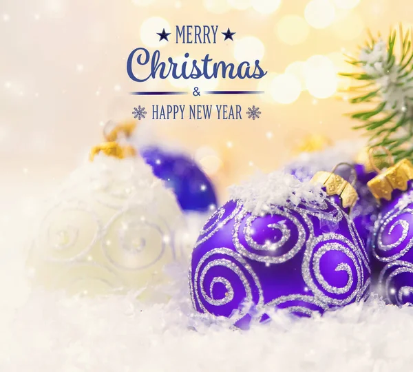 Fondo Navidad Hermosa Decoración Muy Peri Color Del Año 2022 — Foto de Stock
