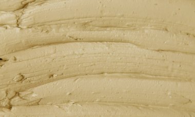 Çamur deseni vücut ve yüz için spa maskesi. Seçici odaklanma. Doğa.