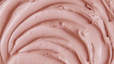 Çamur deseni vücut ve yüz için spa maskesi. Seçici odaklanma. Doğa.