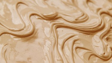 Çamur deseni vücut ve yüz için spa maskesi. Seçici odaklanma. Doğa.