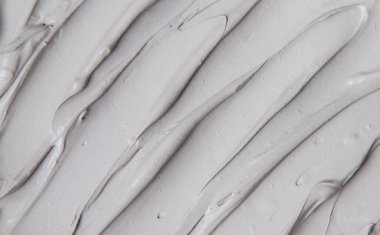 Çamur deseni vücut ve yüz için spa maskesi. Seçici odaklanma. Doğa.