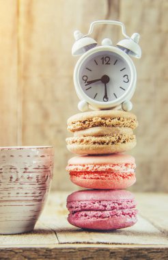 Hediyelik kek çeşitleri var. Seçici odaklanma. yiyecek.