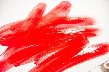 Beyaz arka plan doku boya. Seçici odak. Doğa