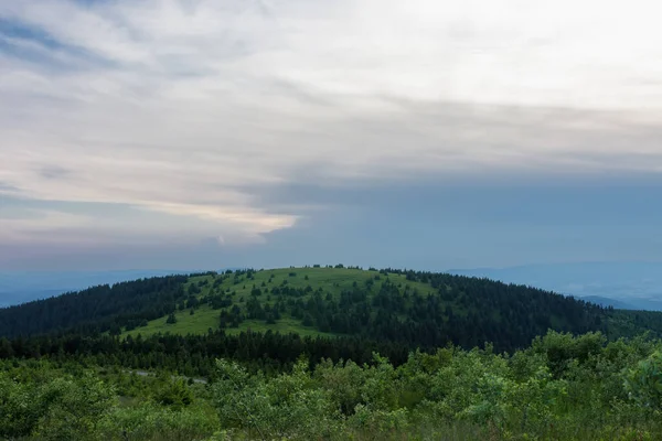 Mravenecnik Hill View Upper Water Reservoir Pumped Storage Hydro Power — Stock fotografie