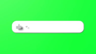 Yeşil ekran arkaplanlı 3d youtube aboneliği. Youtube kapanış videonuz için mükemmel