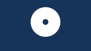 columbus day animation background in flat design