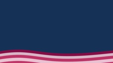 columbus day animation background in flat design