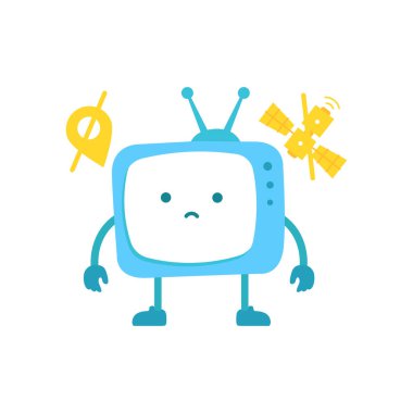 Televizyon karakteri. Televizyon maskotu. Bağlantı kaybedildi.