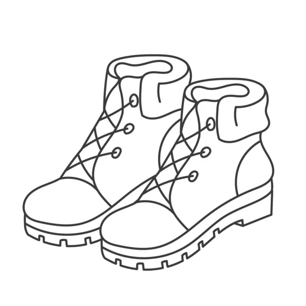 Botas Tornozelo Baixas Para Homem Loja Sapatos Tamanho Curso Editável — Vetor de Stock