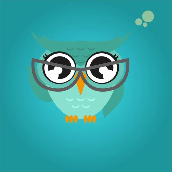 Icon Owl Vector Ilustration Design Eps — Vetor de Stock