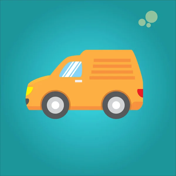 Different Cars Side View Flat Style Vector Illustration —  Vetores de Stock