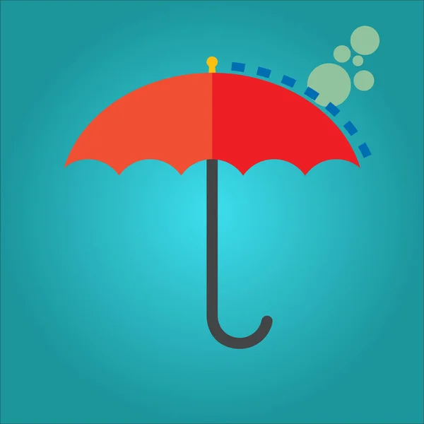 Summer Weather Character Cartoon Cute Vector Ilustration — Vettoriale Stock