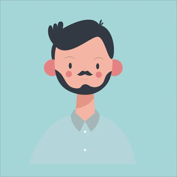 Mano Dibujar Personas Avatar Vector — Archivo Imágenes Vectoriales