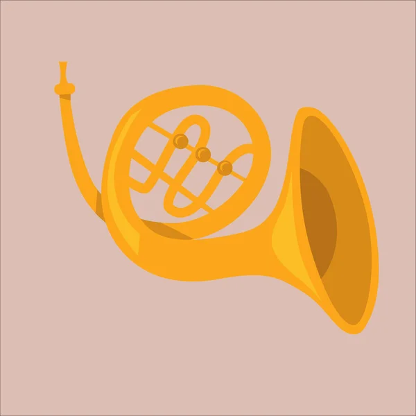 Muzyczny Instrument Wektor Ilustracji — Wektor stockowy