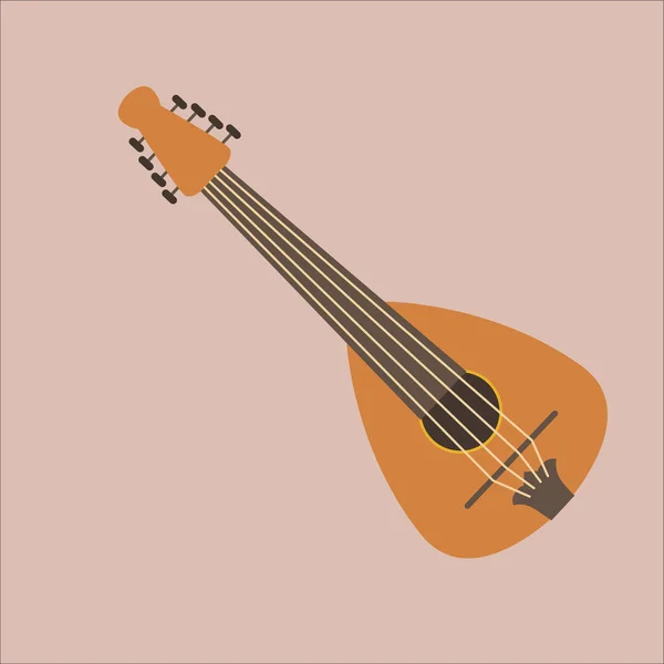 Векторная Иллюстрация Музыкальных Инструментов — стоковый вектор