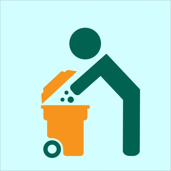 Recycling Icon Vector Ilustration — Stock Vector