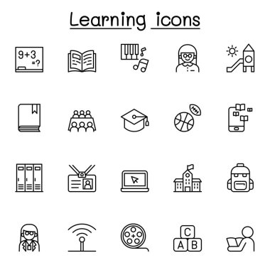 İnce satır biçiminde simge öğreniliyor