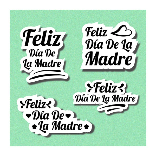 Dia De La Madre Anneler Günü Etiket Koleksiyonu EPS10 Dia De La Madre ya da Anneler Günü ya da benzer bir amaç için kullanılan çıkartmalar için harika bir tasarım.