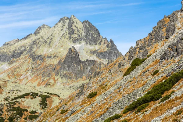 Höstlandskap Tatrabergen Slovakien — Stockfoto