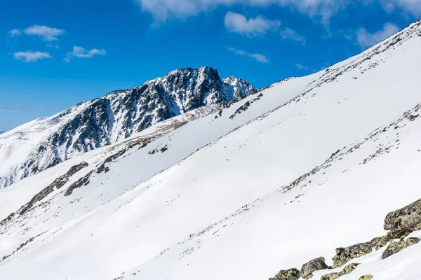 Zimní Krajina Gerlachov Peak Gerlachovský Štít Gerlach Masiv Vysoké Tatry — Stock fotografie