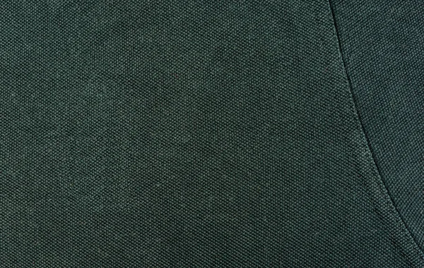 Black Fabric Stitching Texture — Stock Photo, Image